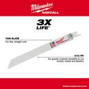 8 8/12 Tpi Sawzall Blade For Multi-Material Bulk 10 