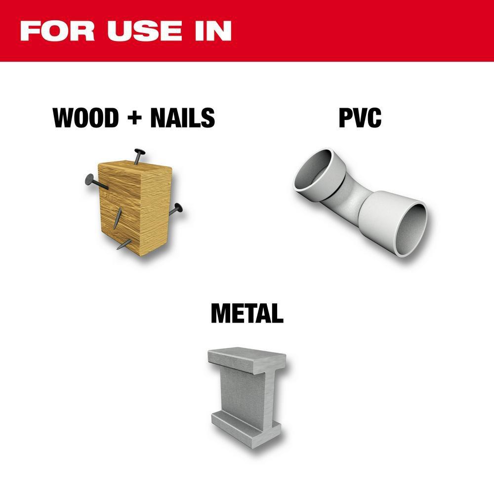 8 8/12 Tpi Sawzall Blade For Multi-Material Bulk 10 