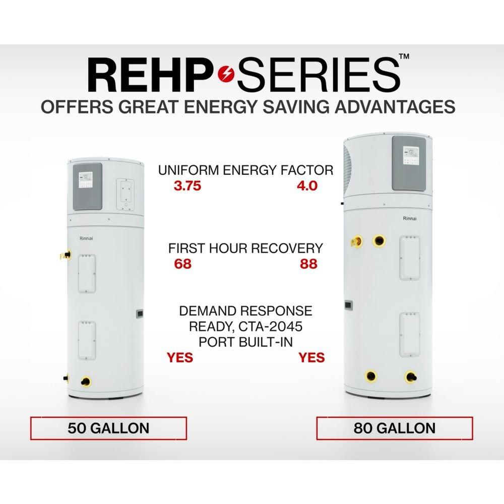 50 gal. 5 kW Residential Hybrid Electric Heat Pump Water Heater 