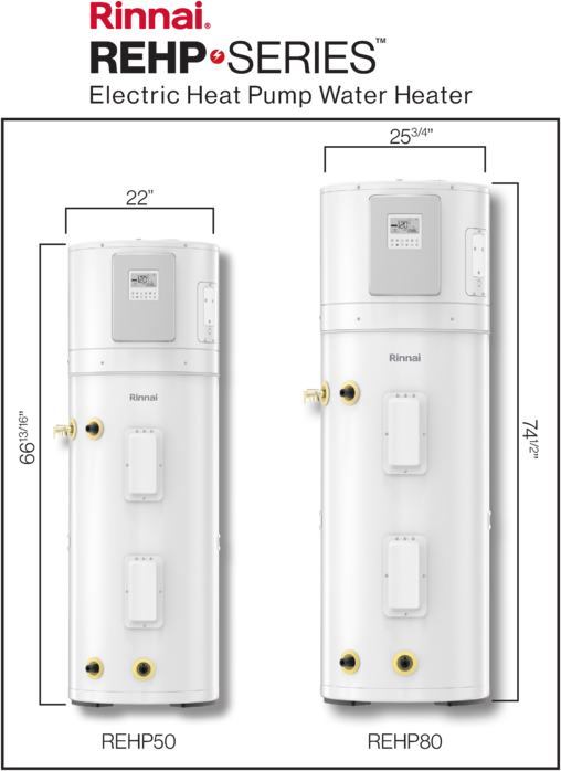50 gal. 5 kW Residential Hybrid Electric Heat Pump Water Heater 