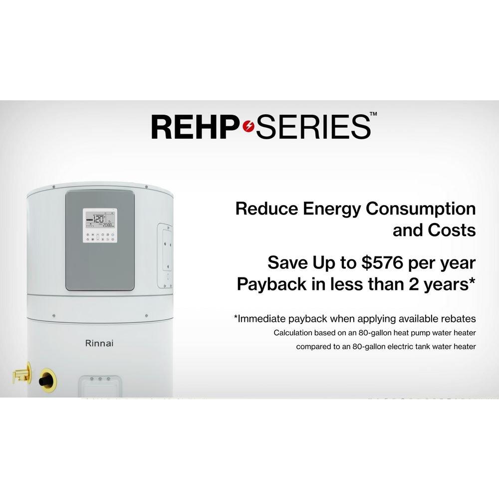 65 gal. 240V Hybrid Electric Heat Pump Water Heater 