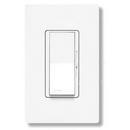 Lutron Diva 0-10V Dimmer Switch 8A 50mA Sink Single-Pole/3-Way No Neutral Required 120V DVSTV-WH White 