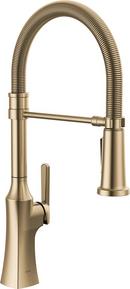 DELTA ERMELO SINGLE HANDLE PULL-DOWN SPRING KITCHEN FAUCET 