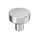 MERCED 1-1/4 INCH 32MM DIAMETER POLISHED CHROME CABINET KNOB 
