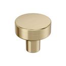 Amerock Golden Champagne 1-1/4 in. Round Knob 