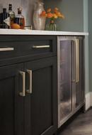 Amerock Golden Champagne 5-1/16 in. Center-to-Center Pull 