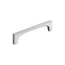 MERCED 6-5/16 INCH 160MM CENTER-TO-CENTER POLISHED CHROME CABINET PULL 