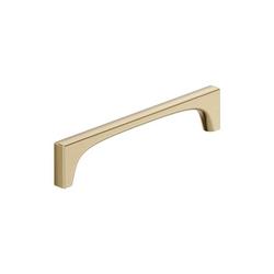 6-5/16 in. Center-to-Center Cabinet Pull in Golden Champagne