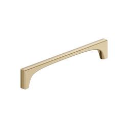 7-9/16 in. Center-to-Center Cabinet Pull in Polished Chrome Golden Champagne