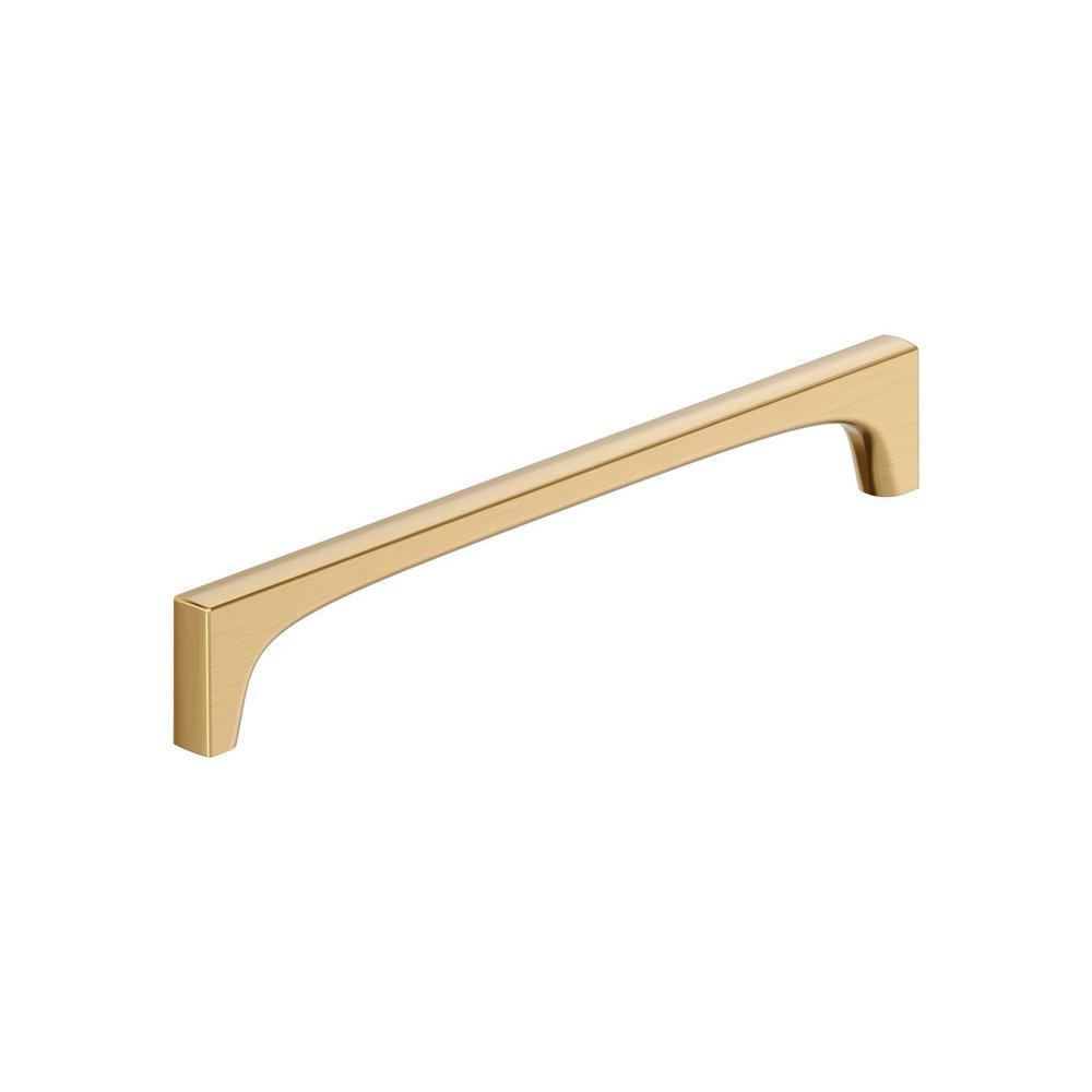 MERCED 8-13/16 INCH 224MM CENTER-TO-CENTER CHAMPAGNE BRONZE CABINET PULL 