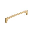 MERCED 8-13/16 INCH 224MM CENTER-TO-CENTER CHAMPAGNE BRONZE CABINET PULL 