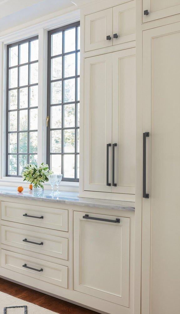 Amerock Matte Black 3-3/4 in. Center-to-Center Pull 