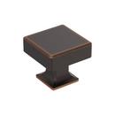 LINTEL 1-1/4 INCH 32MM LENGTH OIL-RUBBED BRONZE CABINET KNOB 