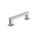 LINTEL 3-3/4 INCH 96MM CENTER-TO-CENTER POLISHED CHROME CABINET PULL 