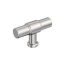 FAIRCREST 2 INCH 51MM LENGTH POLISHED NICKEL CABINET KNOB 