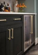 Amerock Golden Champagne 5-1/16 in. Center-to-Center Pull 