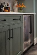 Amerock Matte Black 1-7/8 in. Latch 