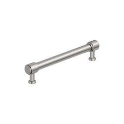 6-5/16 in. Center-to-Center Cabinet Pull in Satin Nickel