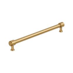 10-1/16 in. Center-to-Center Cabinet Pull in Champagne Bronze