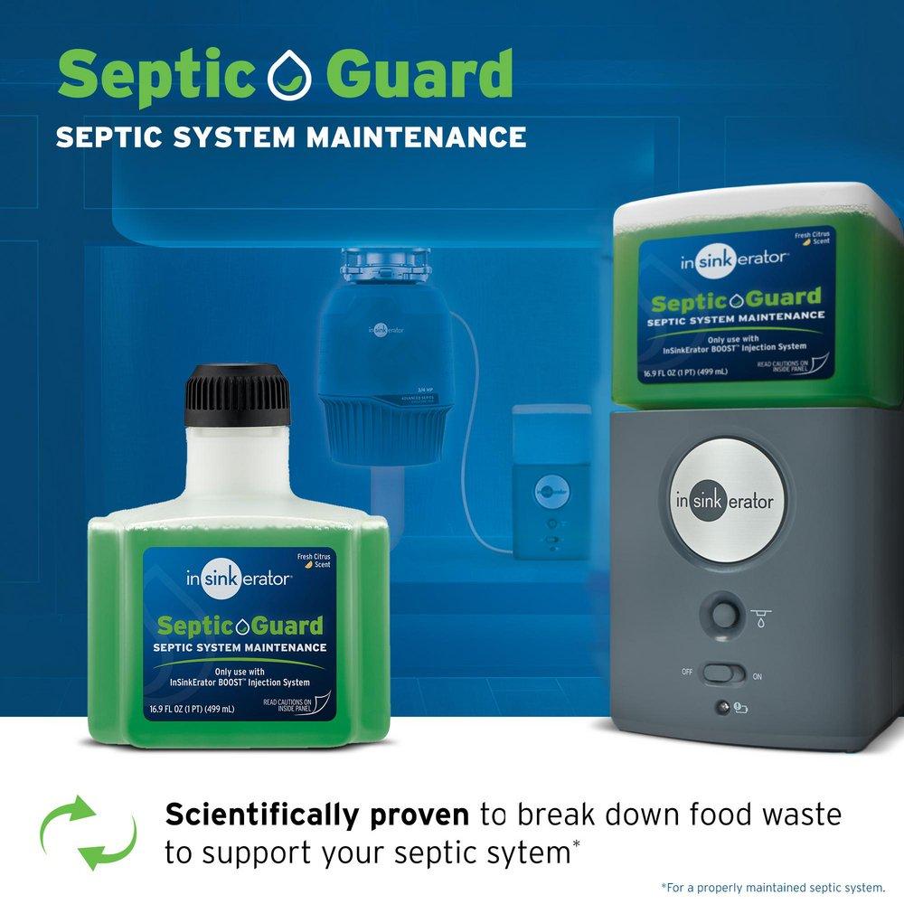 Septic Guard 3/4 hp Continuous Feed Garbage Disposal 
