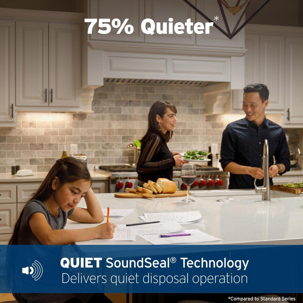 Septic Guard 3/4 hp Continuous Feed Garbage Disposal 