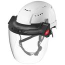BOLT GASKETED FULL FACE SHIELD - CLEAR DUAL COAT LENS COMPATIBLE WITH MILWAUKEE BOLT SAFETY HELMETS & BOLT HARD HATS 