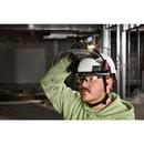 BOLT GASKETED FULL FACE SHIELD - CLEAR DUAL COAT LENS COMPATIBLE WITH MILWAUKEE BOLT SAFETY HELMETS & BOLT HARD HATS 