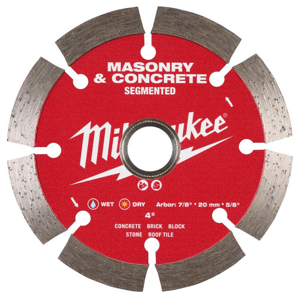 4 SEGMENTED MASONRY & CONCRETE DIAMOND BLADE 