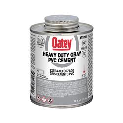 16 oz. Heavy Duty Medium Set Gray PVC Pipe Cement