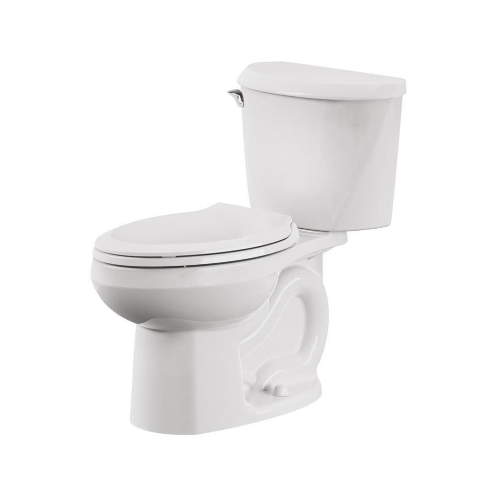 1.6 gpf Toilet Tank with Left-Hand Trip Lever in White 