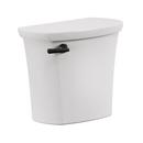Toilet Tank in White with Matte Black Trip Lever
