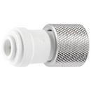 LF POLYPROPYLENE FEMALE CONNECTOR 1/4X9/16-24UNEF