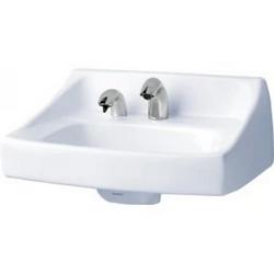 Wall Mount Bathroom Sink with Soap Dispenser Hole in Cotton