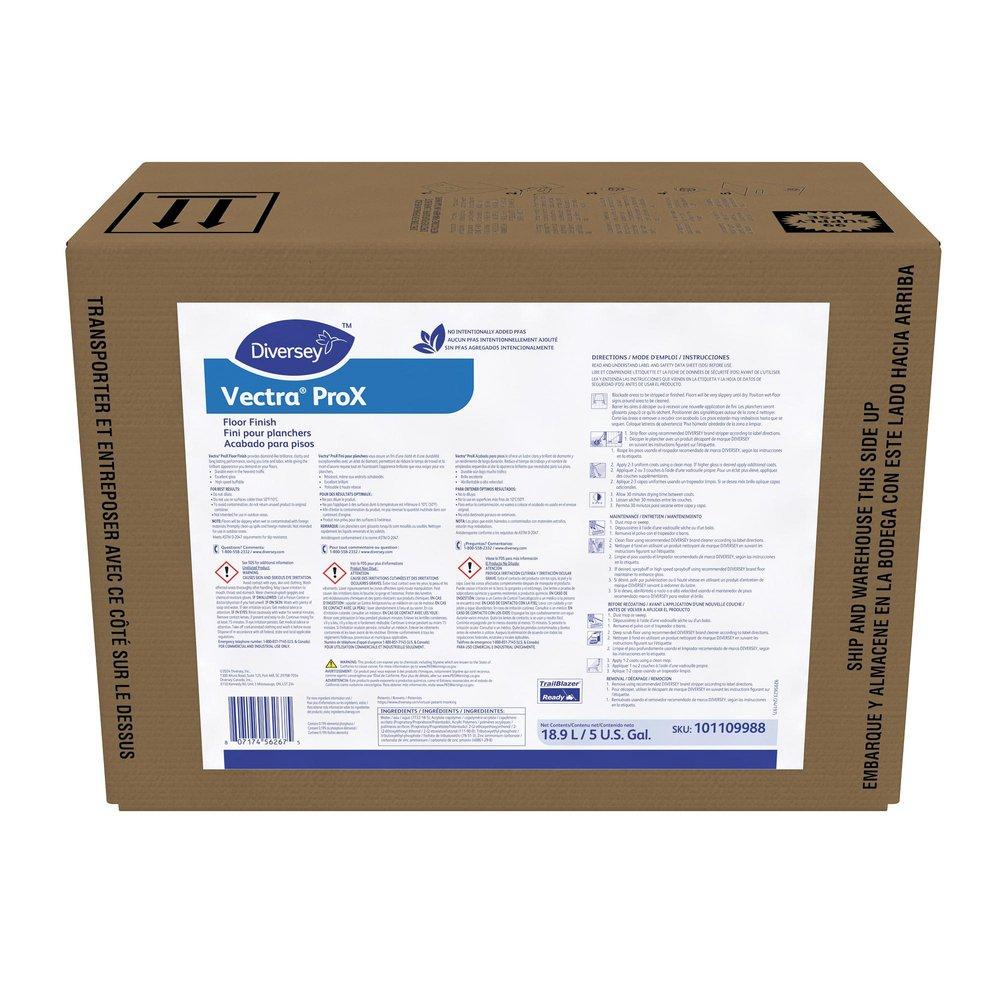 5 GALLON VECTRA PROX FLOOR FINISH 1/CASE 