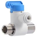 POLYPROPYLENE ANGLE STOP ADAPTER VALVE 3/8 X 3/8 X 1/4 - LOW LEAD