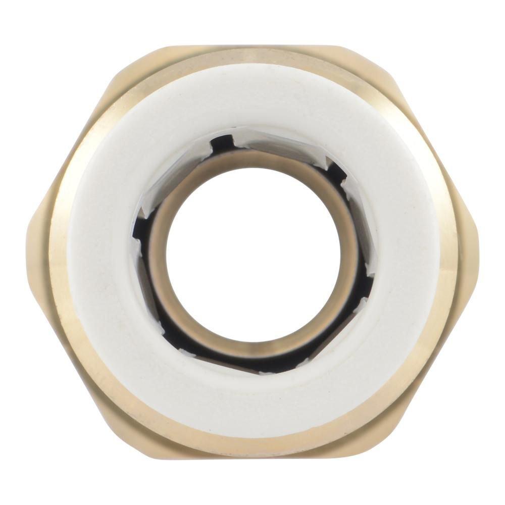 3/8 x 3/8 in. Brass Flare  Female Connector Ffl Lead Free 