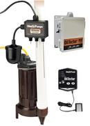 3/4 HP 115V Cast Iron Submersible Elevator Sump Pump with OilTector&reg; Control & Alarm and 25 ft. Cord 