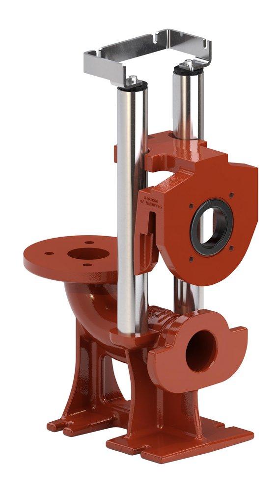 3" ANSI Cast Iron Guide Rail for LSS/LSV Series Pumps Sized for 2" Pipes 