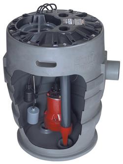 1/2 HP 115V Submersible Sewage Pump System with 10 ft. Cord