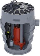 3/4 HP 208-230V Submersible Sewage Pump System with 10 ft. Cord