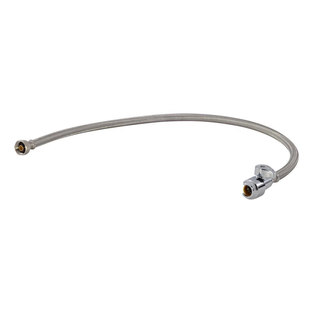 1/2 SHARKBITE MAX STRAIGHT STOP X 1/2 NPSM 30 FAUCET CONNECTOR 