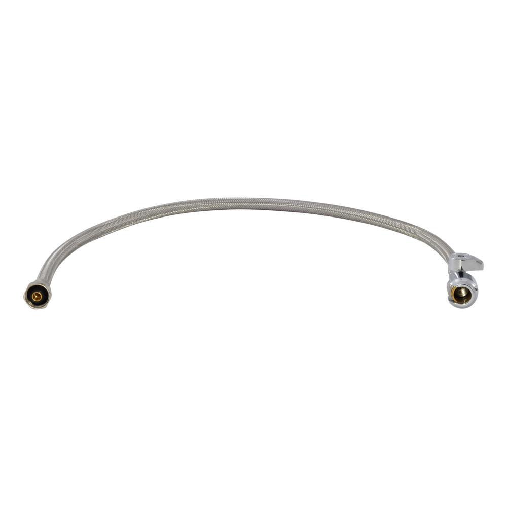 1/2 SHARKBITE MAX STRAIGHT STOP X 1/2 NPSM 30 FAUCET CONNECTOR 