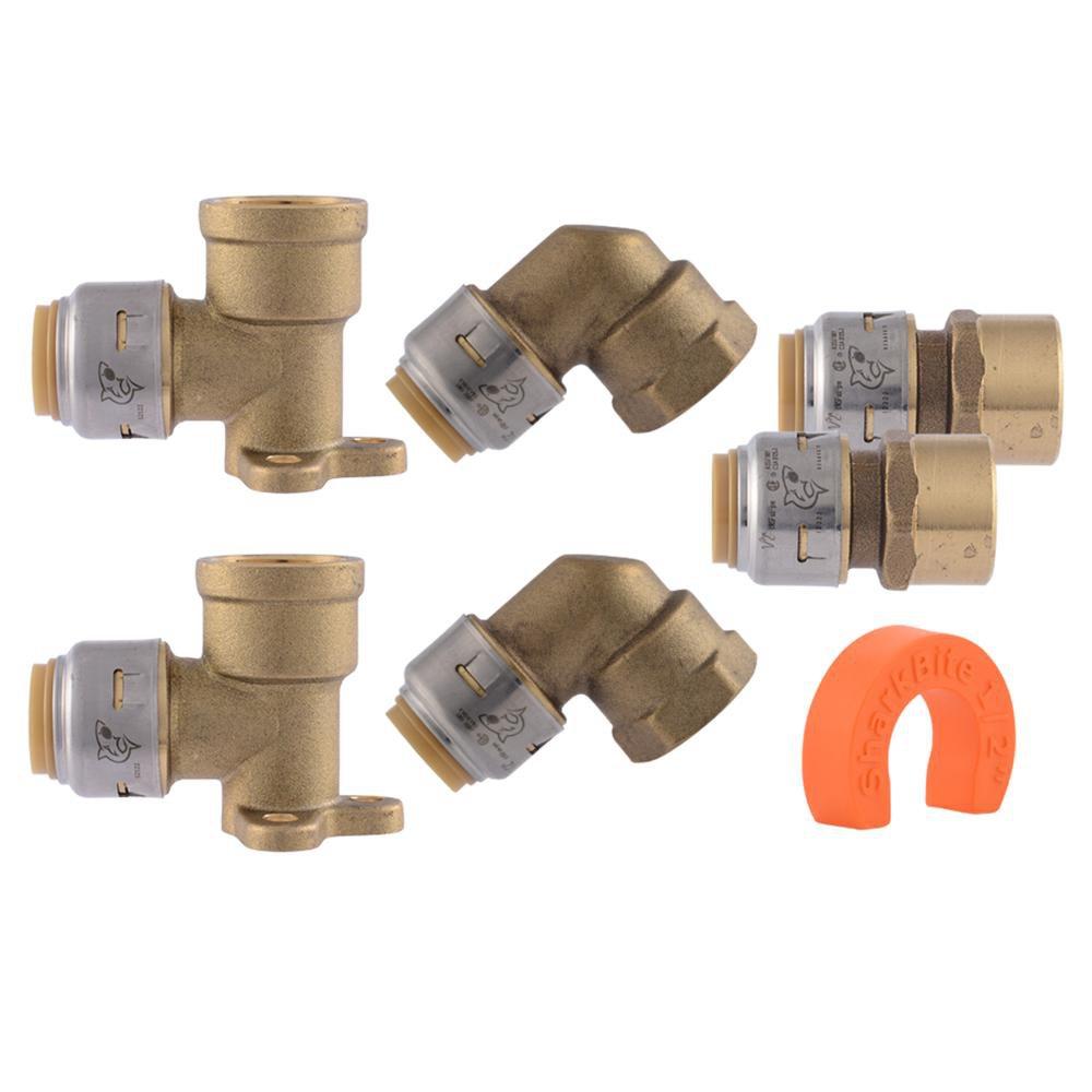 SHOWER/TUB SHARKBITE MAX INSTALLATION KIT 