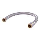 3/4 X 3/4 FIP 24 STAINLESS STEEL BRAIDED SHARKBITE MAX WATER HEATER CONNECTOR 