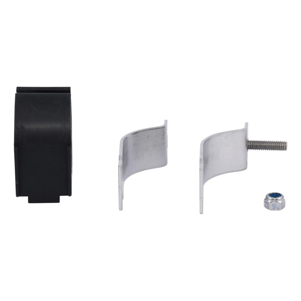 316 STAINLESS STEEL STRUT-MOUNTED CUSHION CLAMP FOR 2 NOMINAL PIPE 