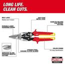Straight Cutting Aviation Snips 