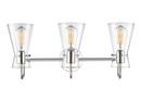 22 in. 3-Light Vanity Fixture in Polished Nickel 