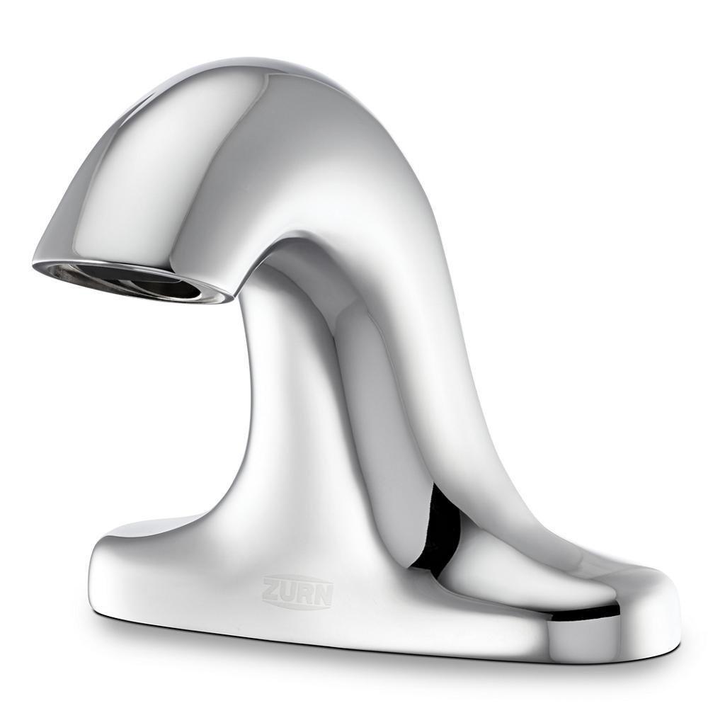 0.5 gpm Sensor Bathroom Sink Faucet in Chrome Plated with Gear-Driven Ceramic Cartridge 