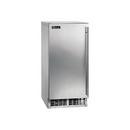 15 INCH ADA HEIGHT COMPLIANT CLEAR ICE MAKER WITH PUMP STAINLESS STEEL SOLID DOOR HINGE LEFT 