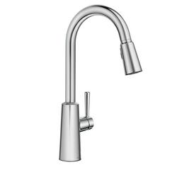 Single Handle Pull Down Kitchen Faucet in Spot Resist &trade; Stainless